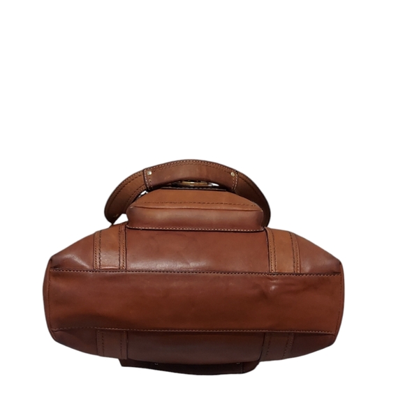 Coach Legacy Gigi Whiskey Saddle Leather Turlock Shoulder Tote EUC - Picture 6 of 8